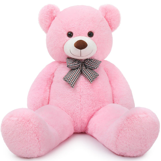 MaoGoLan 47-inch pink giant teddy bear for big hugs and gifts.