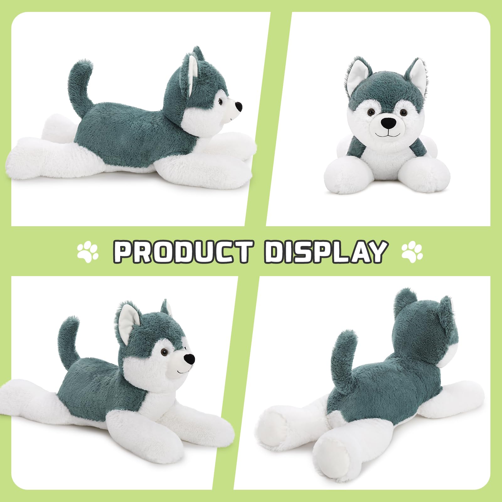 MaoGoLan husky plush packaged as a thoughtful gift for loved ones.