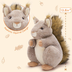 MaoGoLan nursery decor-ready squirrels brighten shelves and play areas.