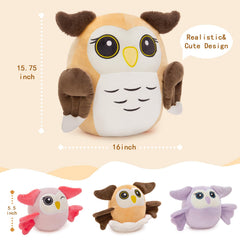 MaoGoLan baby-owl-5-inch plush 3, great as a pocket-sized friend for naps.