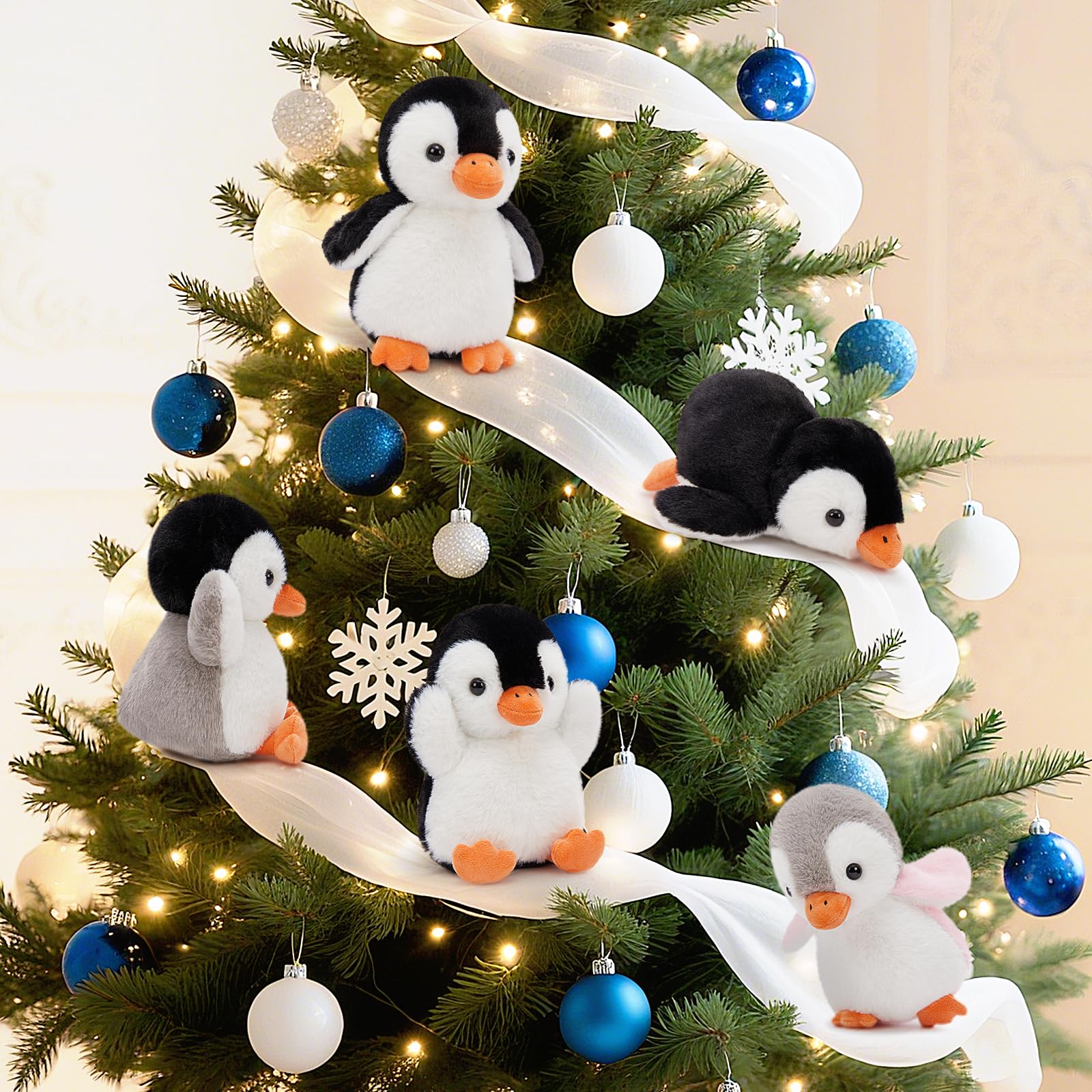 MaoGoLan penguin plush display ready pack brightens party favors.