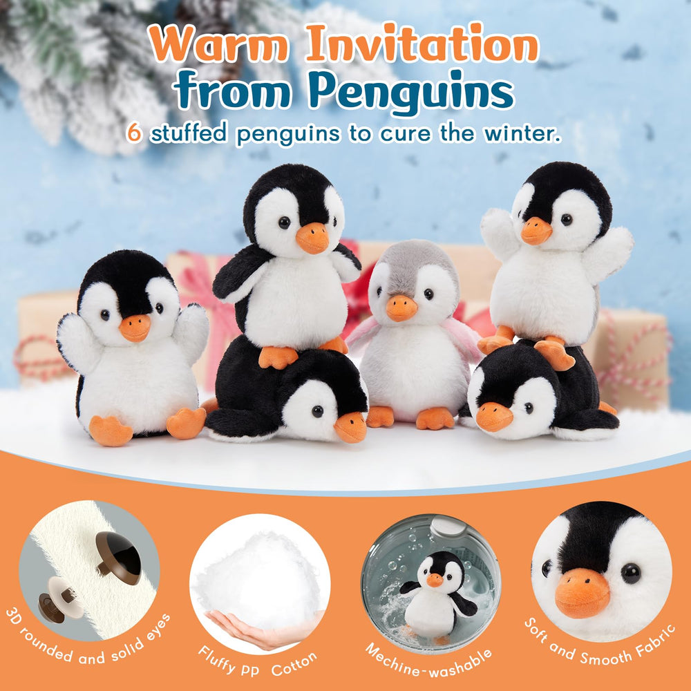 MaoGoLan penguin plush naptime buddy invites cozy moments.