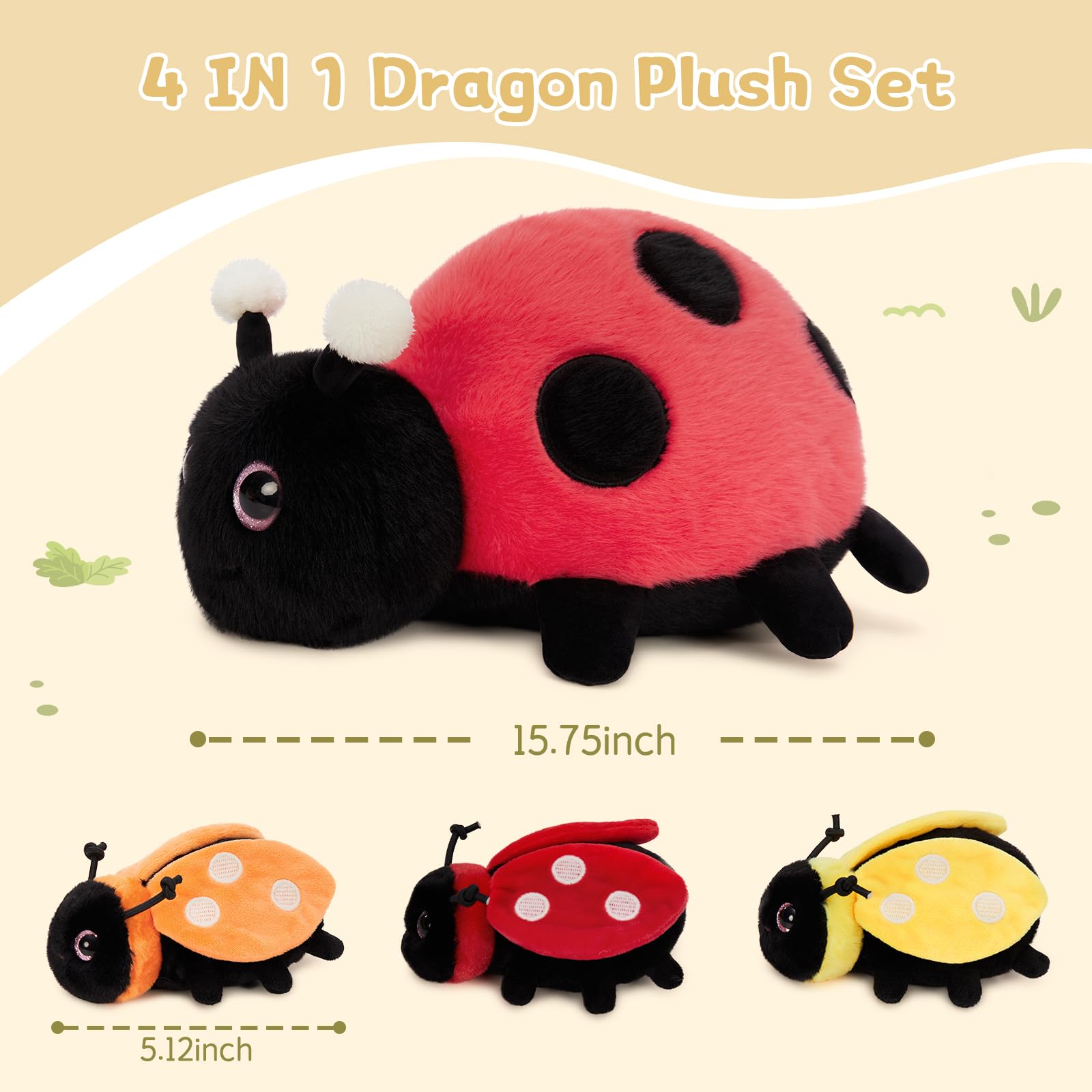 MaoGoLan portable plush is easy to carry for sleepovers and trips.
