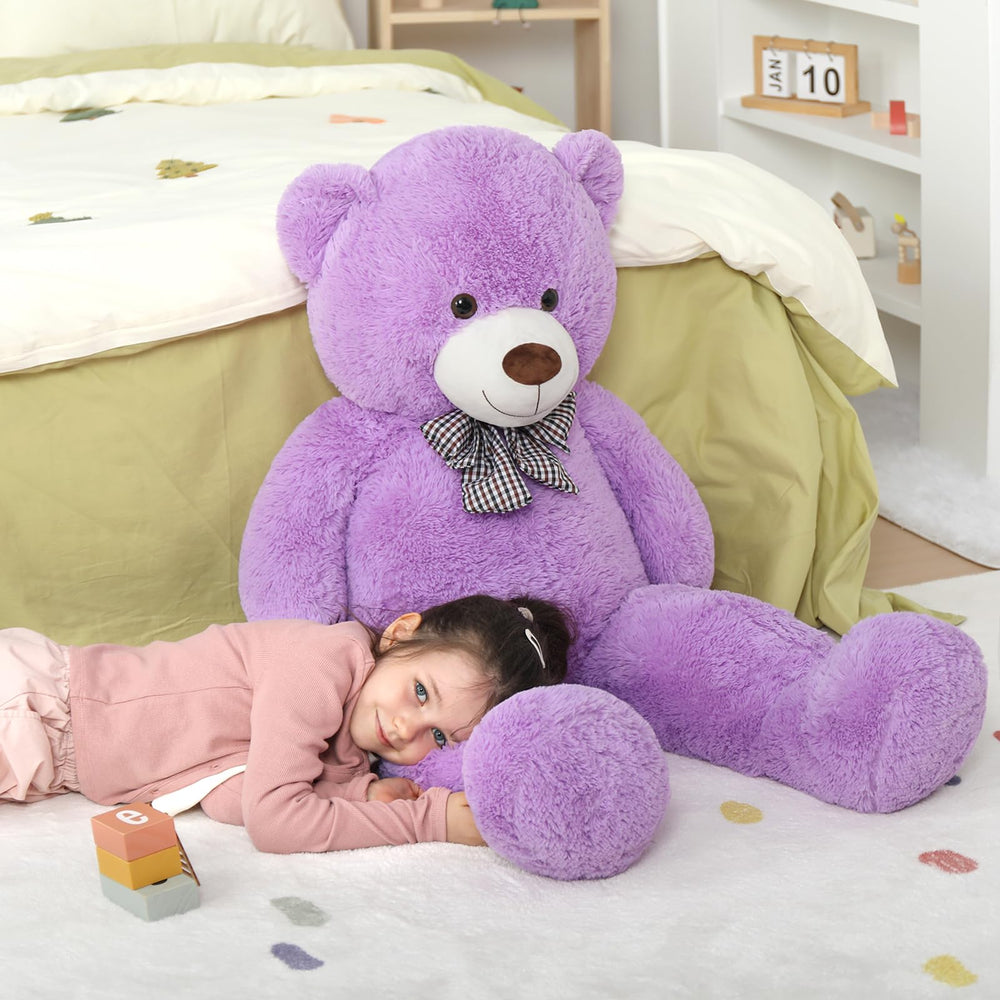 MaoGoLan plush bear sits proudly as a room centerpiece.