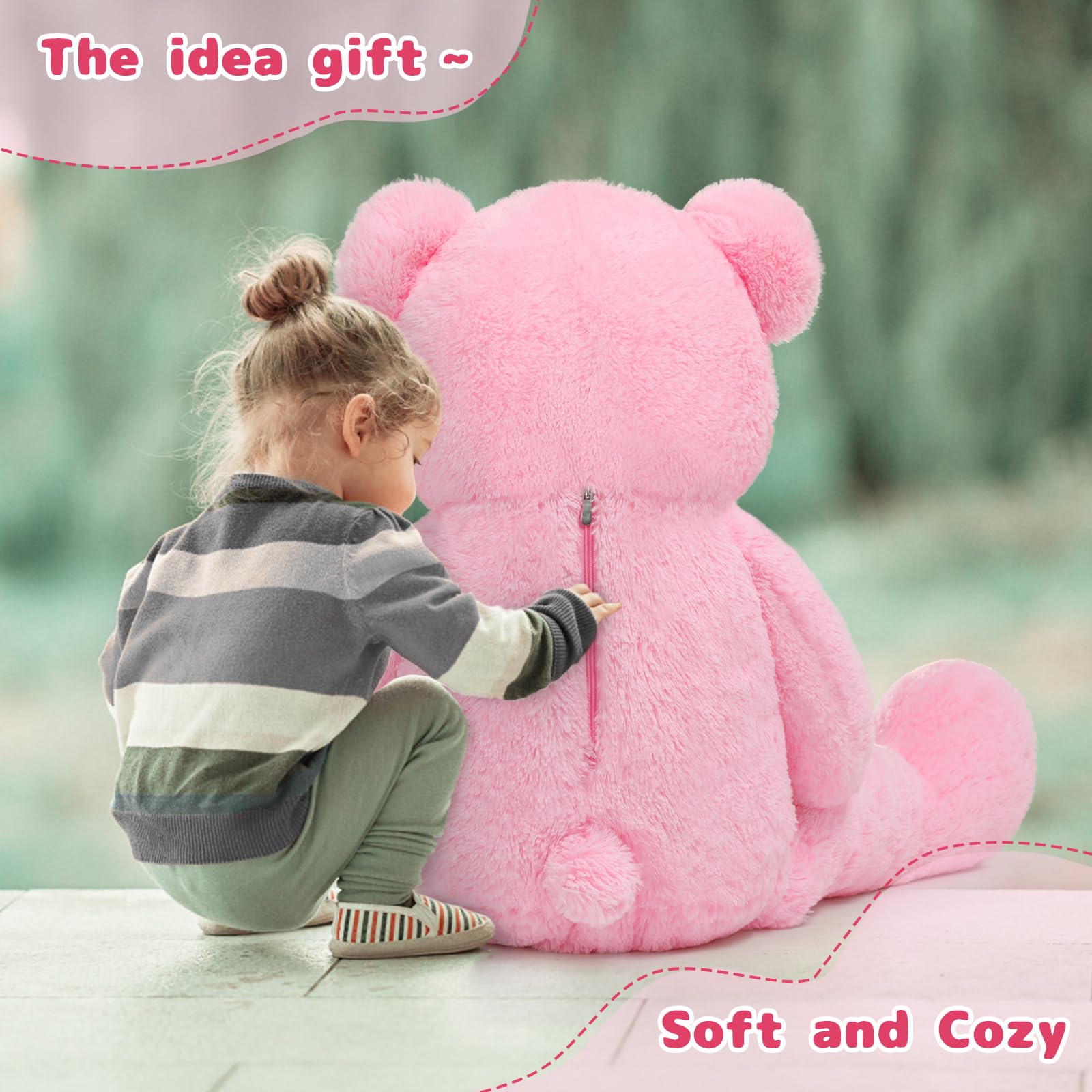 MaoGoLan teddy bear room decor idea brightening space.