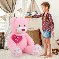 MaoGoLan white plush teddy, ultra-soft texture inviting touch and hugs.