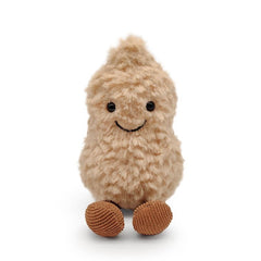 Maomoto plush peanut toy with a smiling face offers cozy cuddling for kids