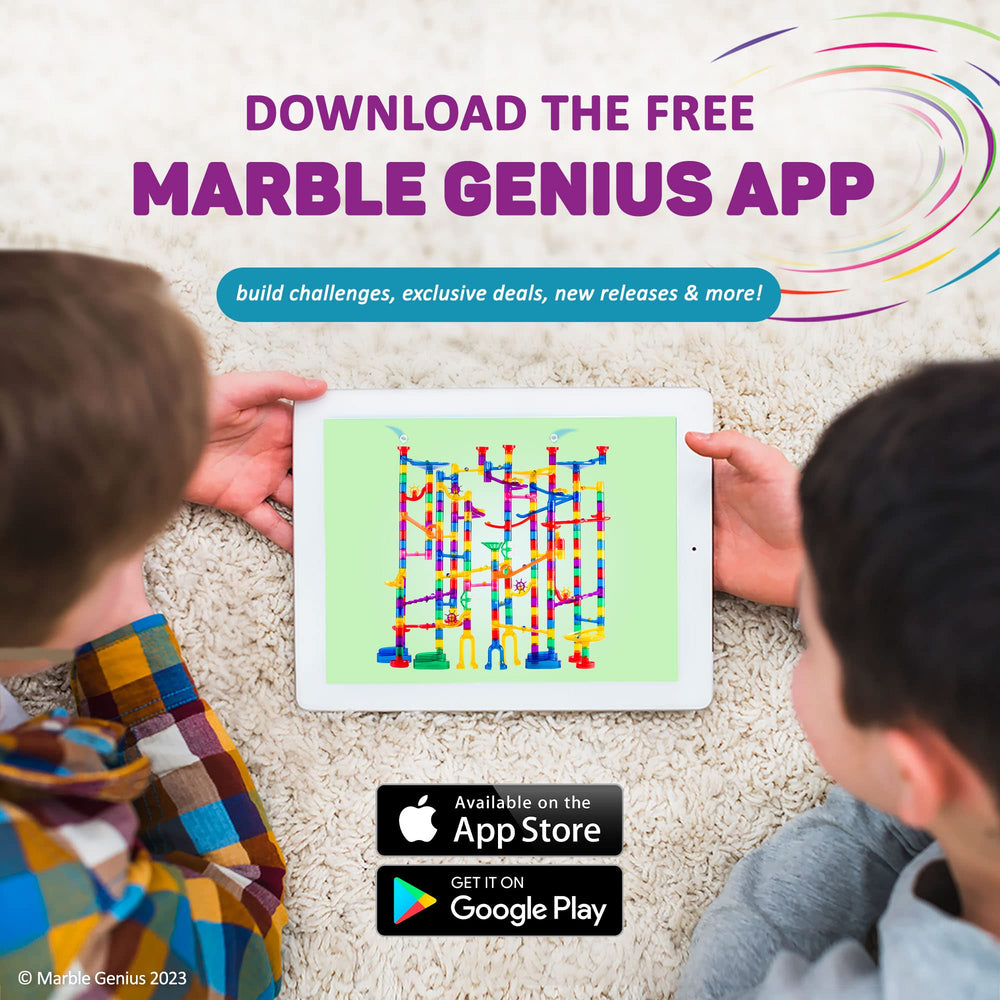 Marble Genius Automation Maze expands to complex runs with lifts
