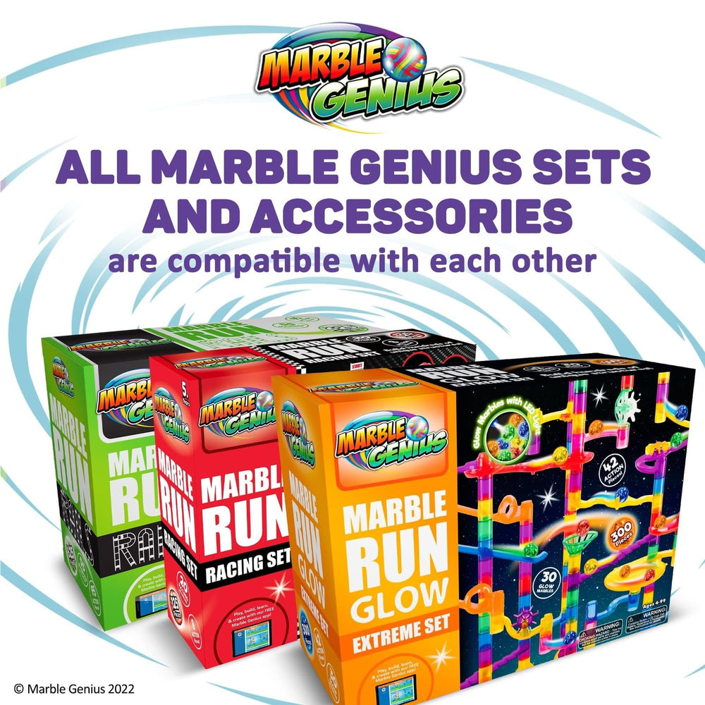 Marble Genius free instruction app adds guided challenges and ideas.