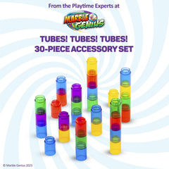Marble Genius Tubes step2-assembly demonstrates secure connections and progression