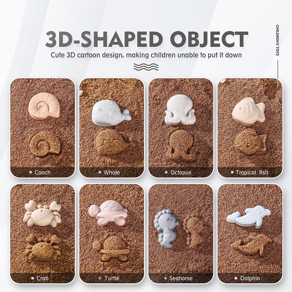 MarcZero crab mold helps create colorful shore creatures