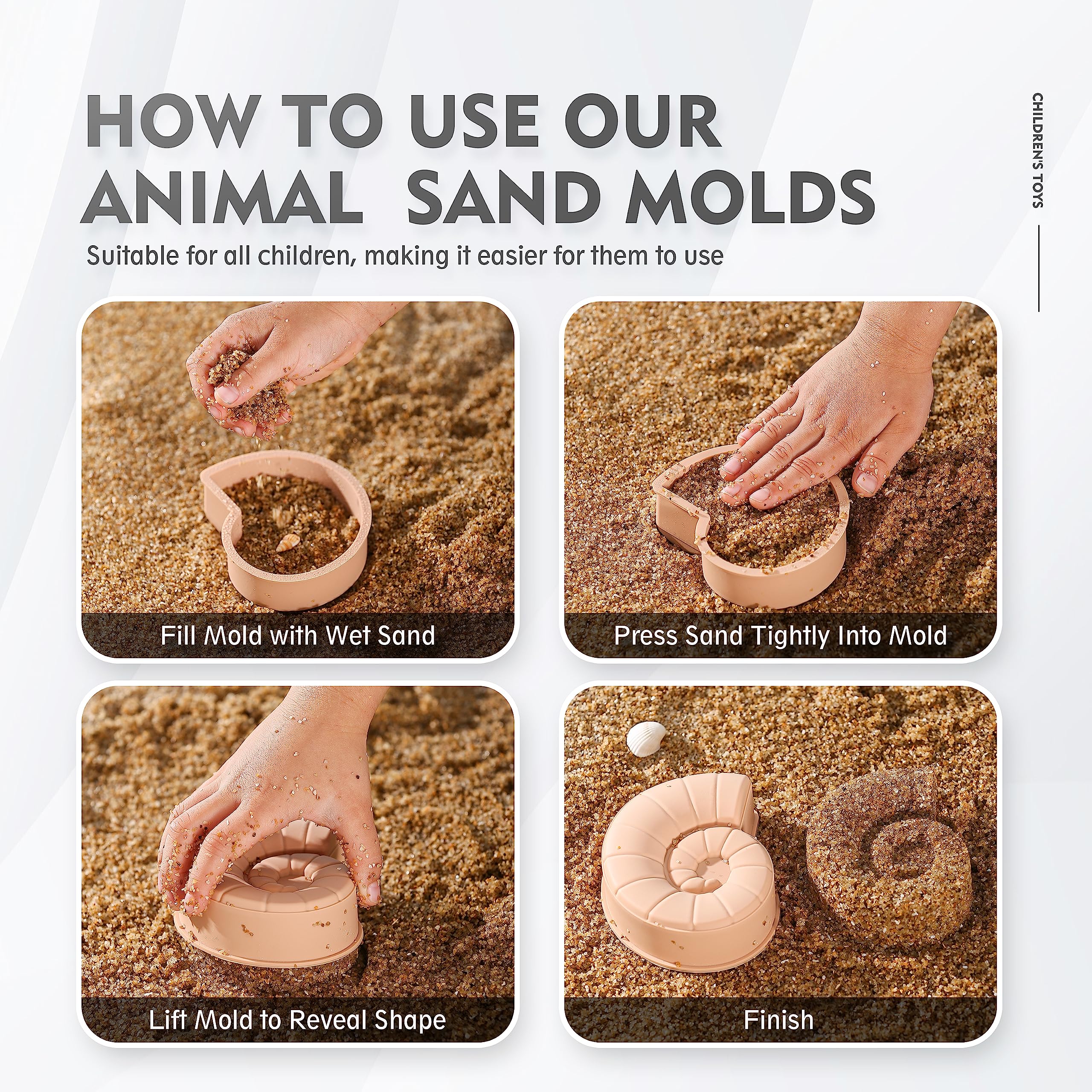 MarcZero dolphin mold for fast sand sculptures at the beach
