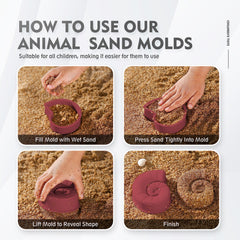MarcZero dolphin mold for energetic beach sculptures