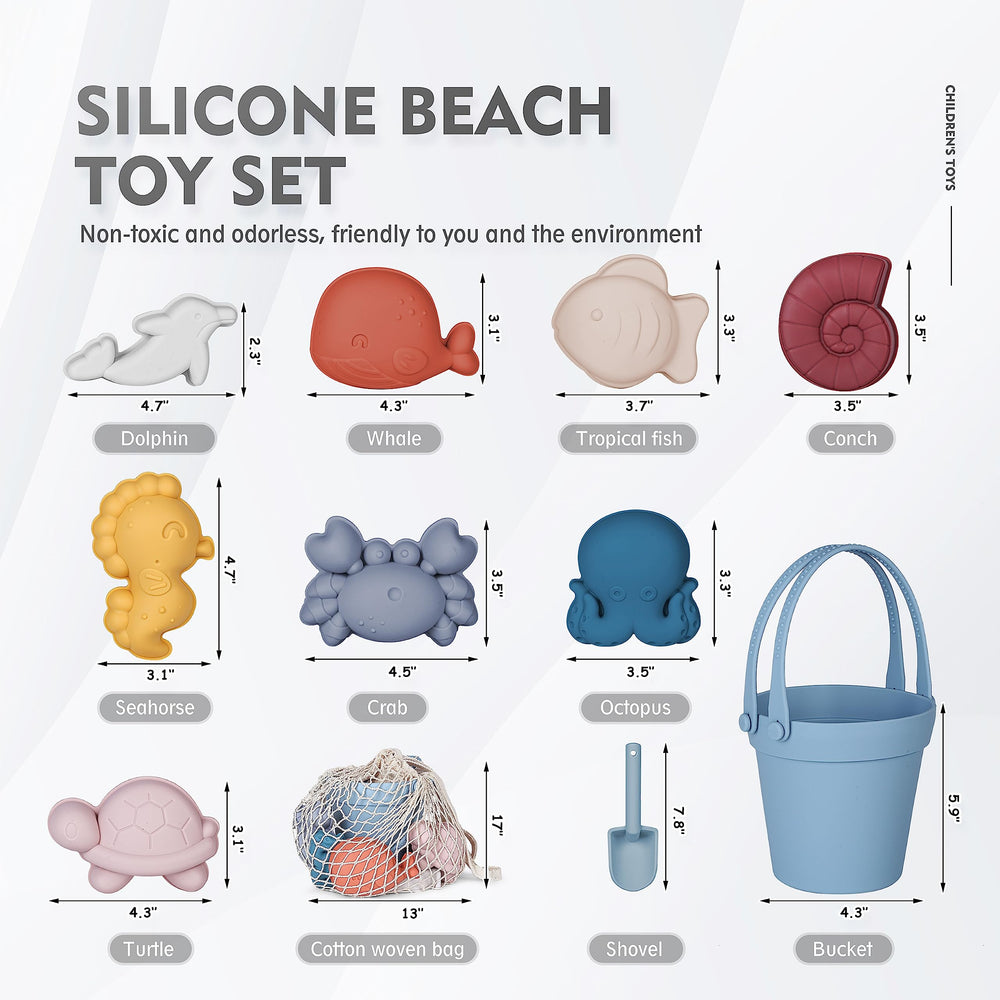 MarcZero silicone beach shovel for quick scooping and simple playtime