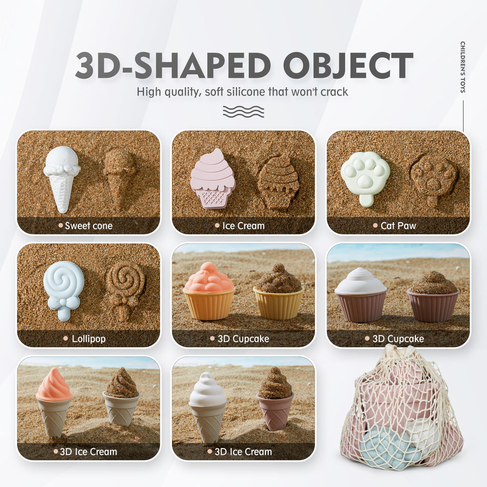 MarcZero sand molds pink for colorful sand shapes