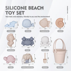MarcZero silicone shovel with comfy grip for quick sand building