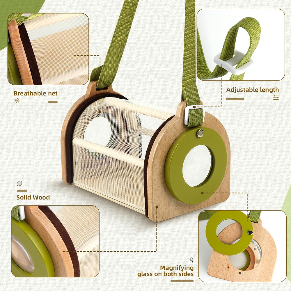 Marlrin Bug Catcher Kit compass and ruler for simple field notes