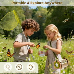 Marlrin Bug Catcher Kit tweezers and clamp for careful handling