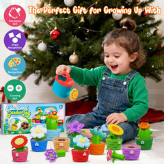 Marlrin counting petals and pieces supports early numeracy and fine motor practice.