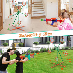 Marlrin Shooting Games: 24 foam balls for safe, reusable target practice.