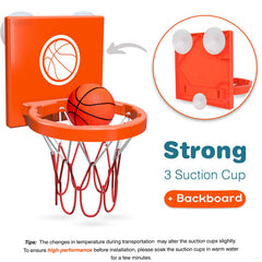 MARPPY suction cups keep the hoop steady on smooth surfaces for safe play.