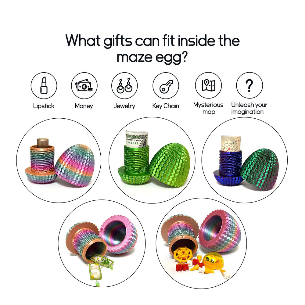 Marsaball 3D-Printed Maze Cash Puzzle highlights a secure hidden compartment