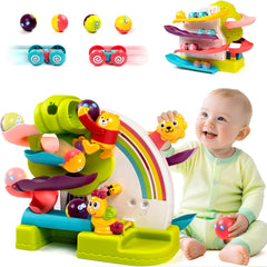 Marstone ball drop with bear – promotes cause-and-effect learning during toddler play
