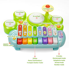 Marstone drum play modes include jazz, djembé, and whack-a-mole