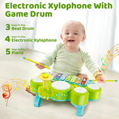 Marstone electronic xylophone with animal sounds and numbers mode