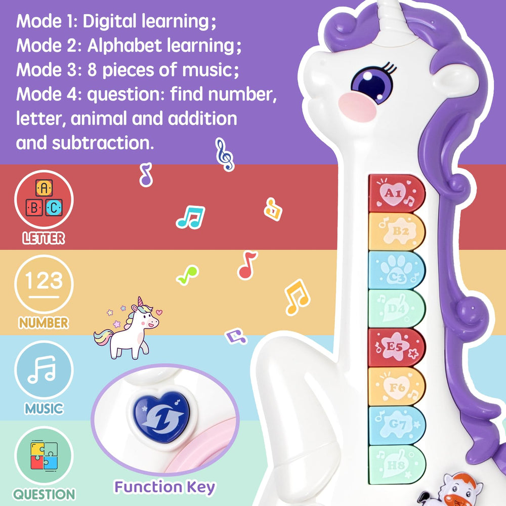 Marstone interactive learning toy engages senses with lights, sounds, and friendly quizzes