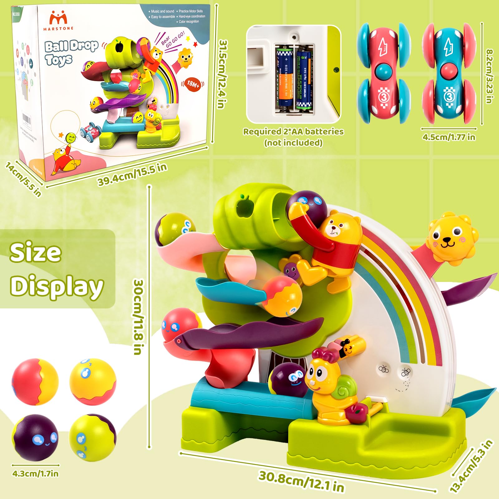 Marstone safety materials – BPA-free non-toxic construction for safe toddler play