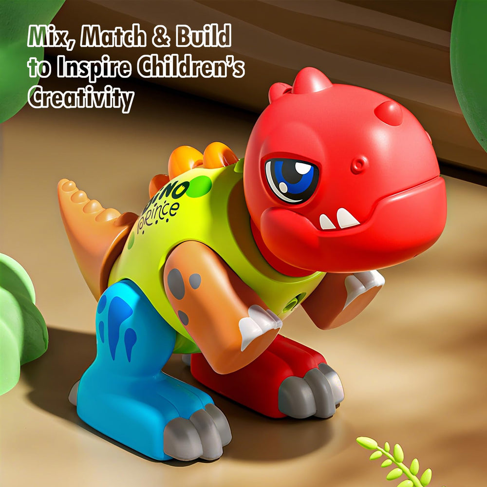 Marstone toddler dinosaur featuring pull-tab roar for interactive learning.