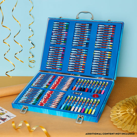 Marvel Art Case for Boys with 20 colored pencils for precise sketches