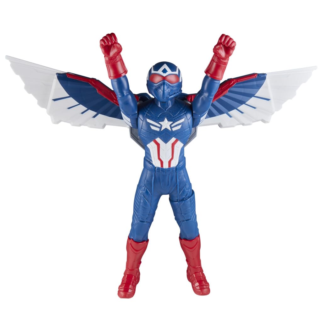 Marvel Avengers Captain America figure supports building a larger hero collection.