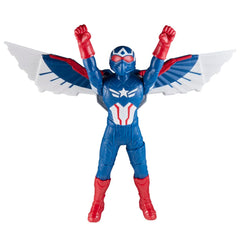 Marvel Avengers Captain America figure supports building a larger hero collection.