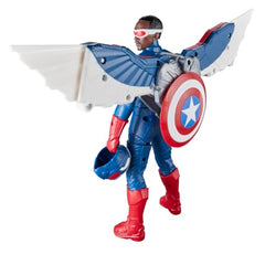 Marvel Captain America shield accessory for iconic shield actions.