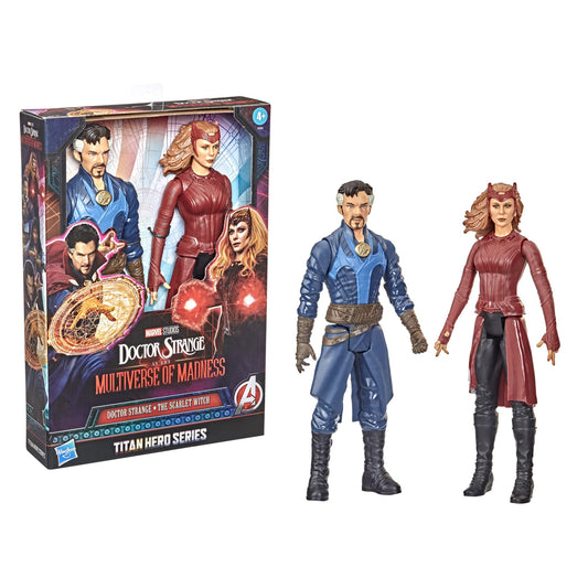 Marvel Avengers Titan Hero Scarlet Witch 12-inch figure ready for mystic play.