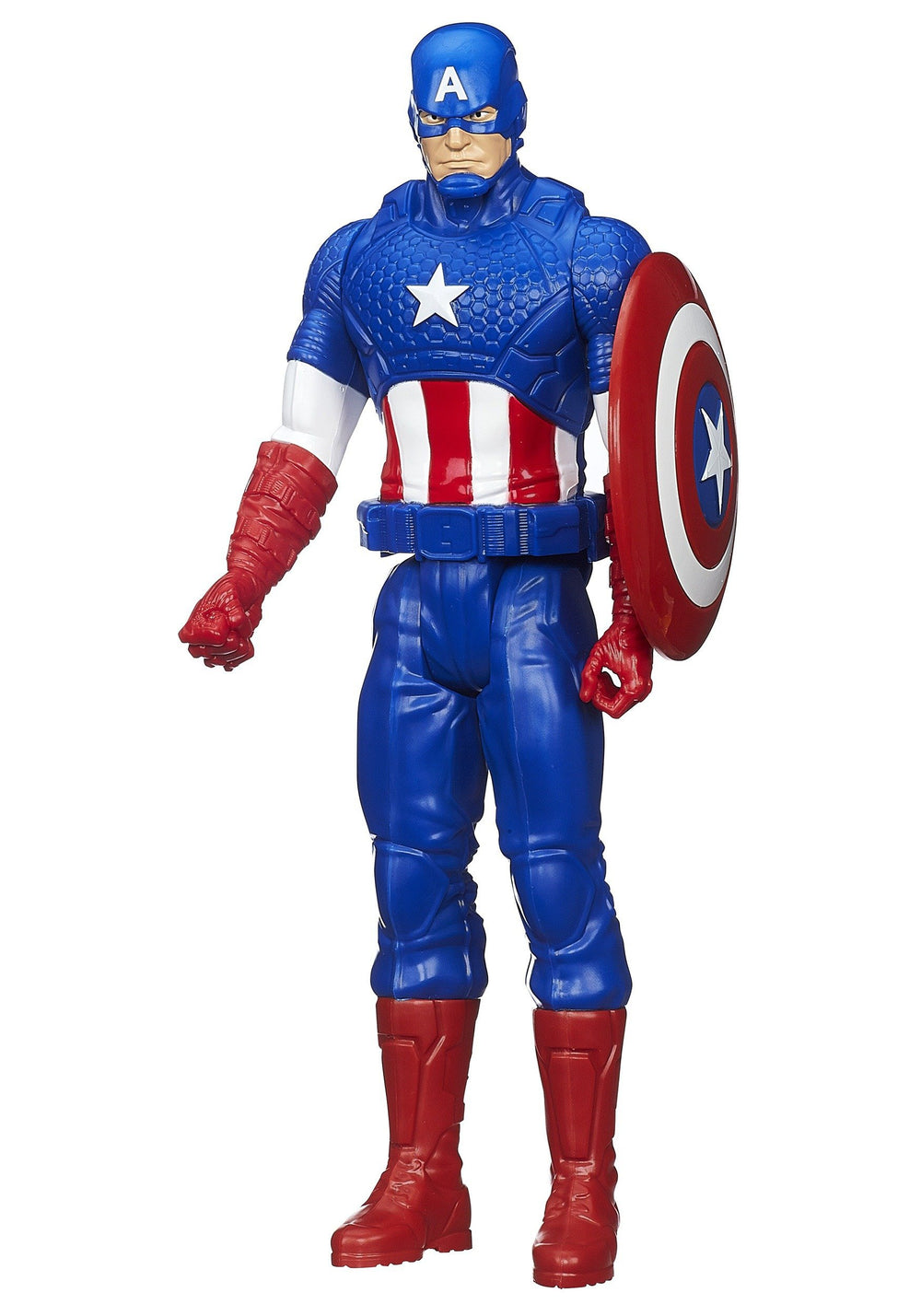 Marvel Captain America 12-inch Titan Hero Series figure for imaginative play and display