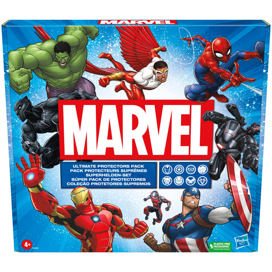 Marvel Avengers Ultimate Protectors Pack Iron Man figure with armored detail for display