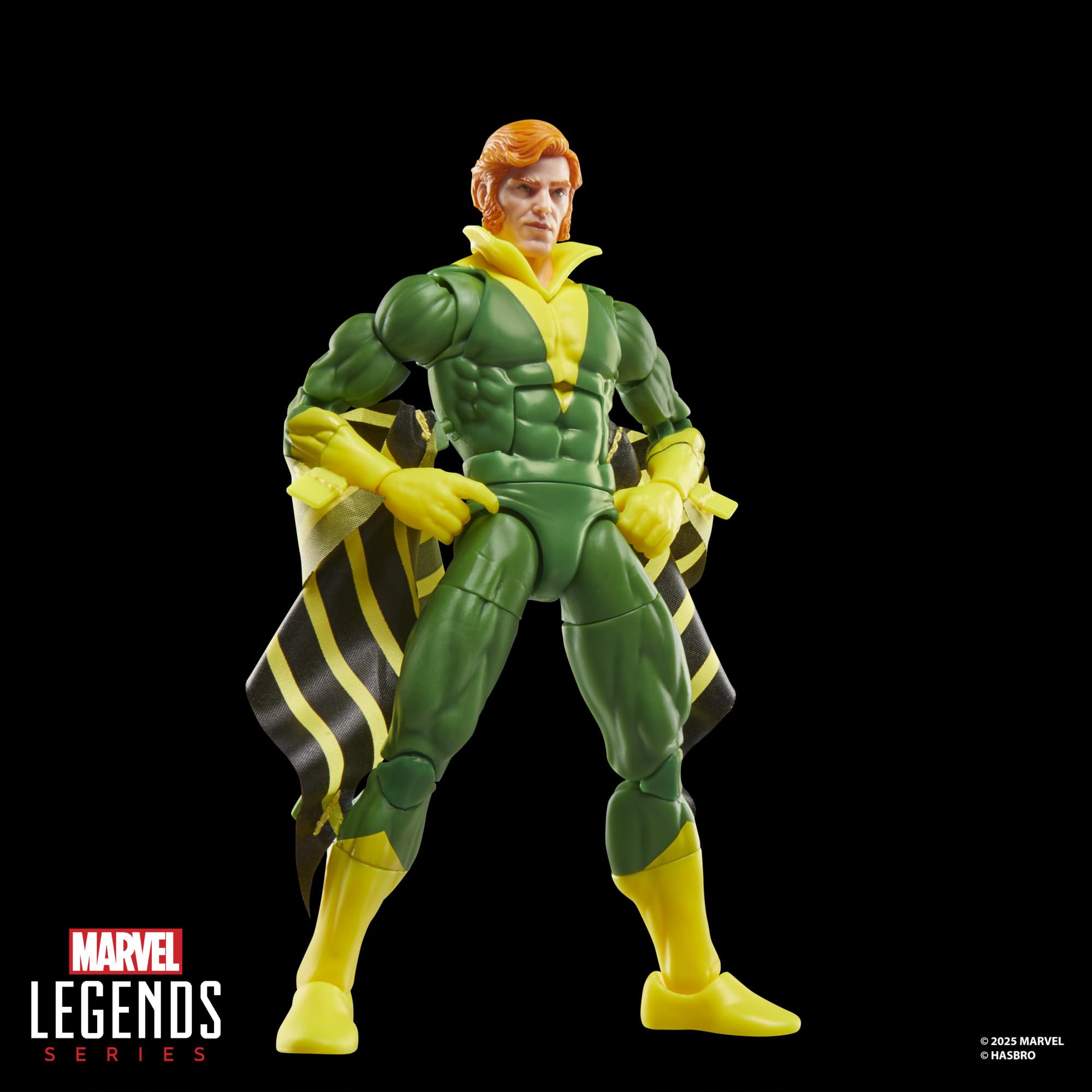Retro cardback packaging of Marvel Banshee figure