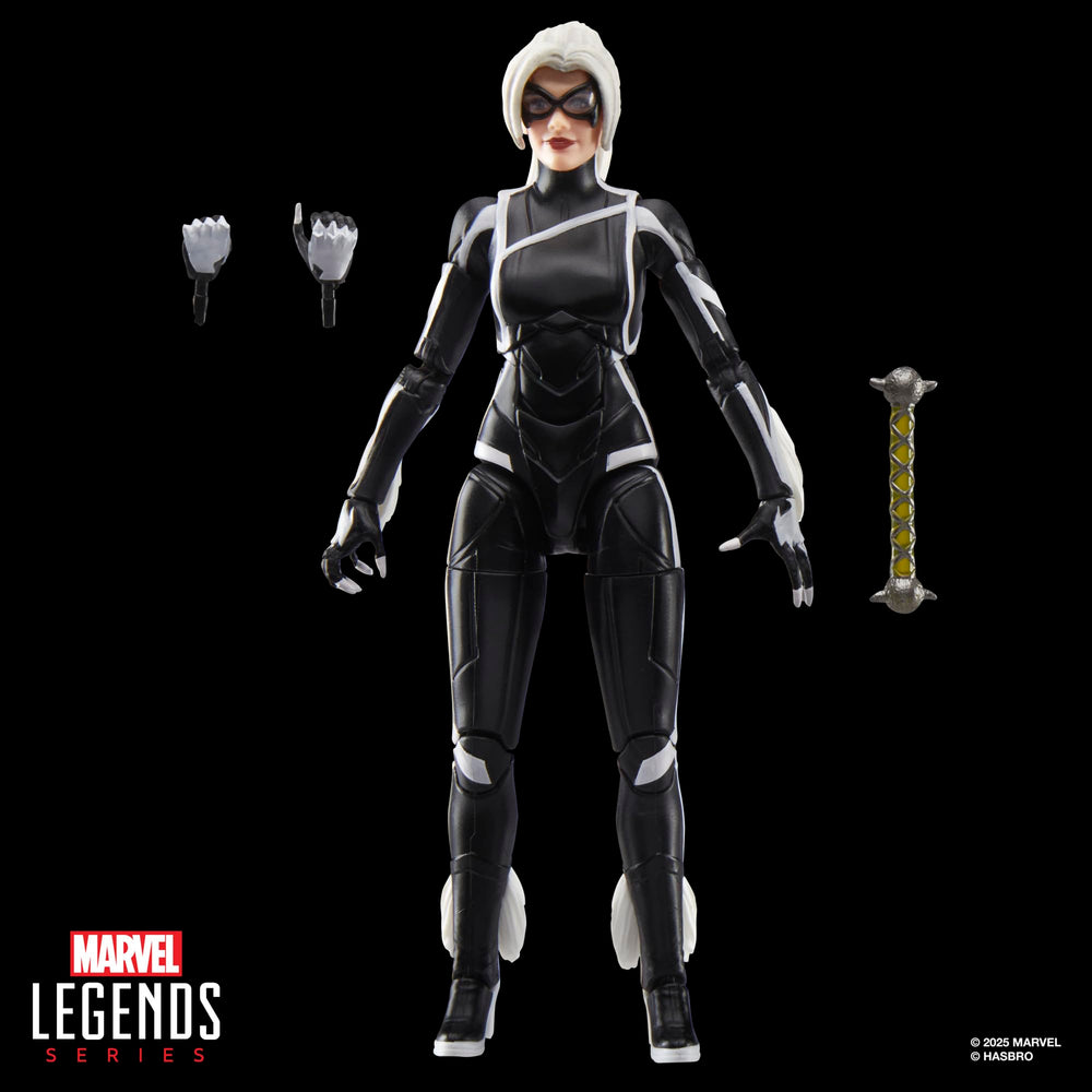 Marvel Black Cat Gamerverses deco closeup shows game-inspired styling.