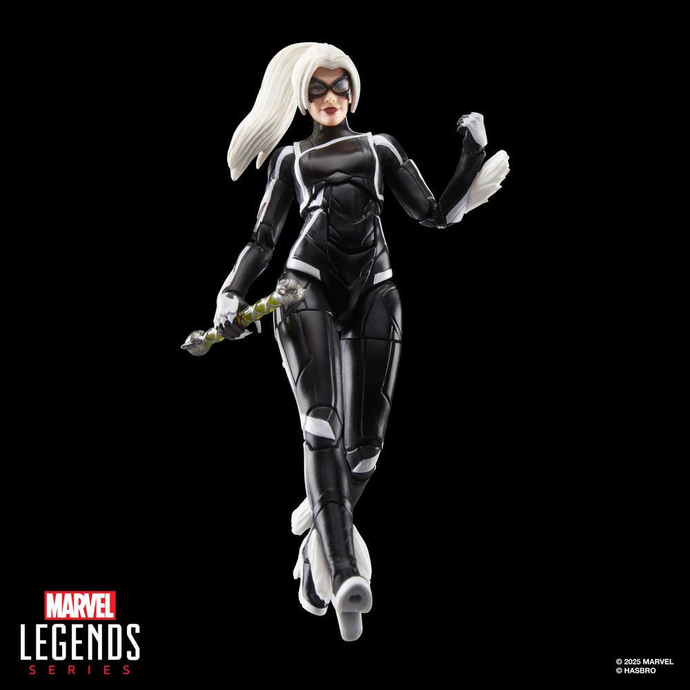Marvel Black Cat Gamerverses poseable legs support action-ready setups.