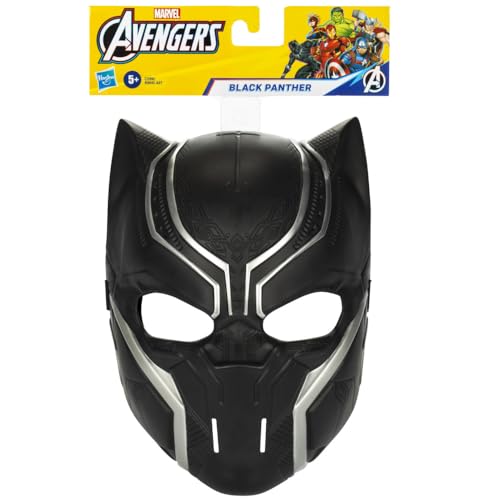 Marvel Black Panther Basic Mask kid-ready fit for imaginative roleplay.
