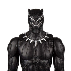 Marvel Black Panther Titan Hero 12-inch connection port shown for Power FX packs.