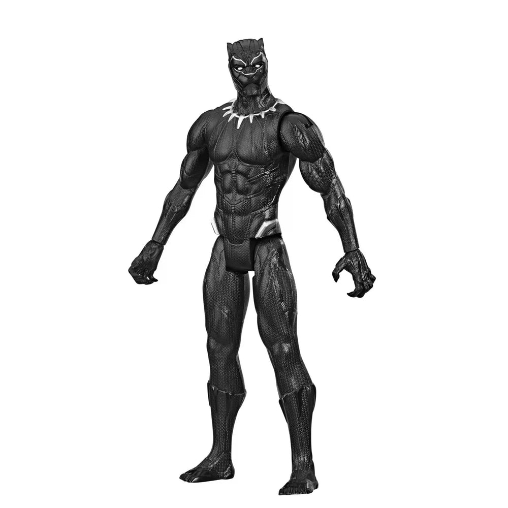 Marvel Black Panther Titan Hero 12-inch front view, ideal for imaginative battles.