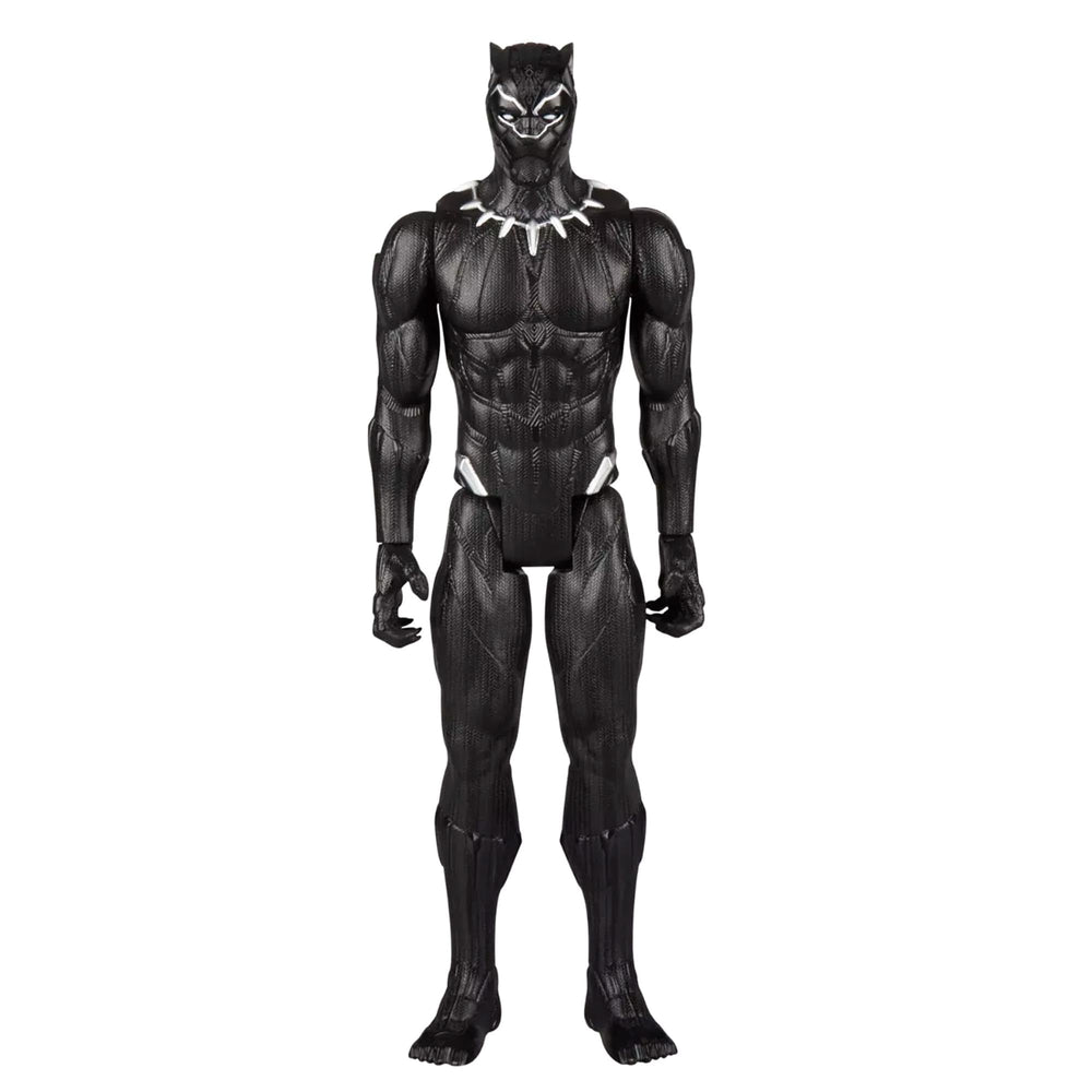Marvel Black Panther Titan Hero 12-inch Power FX port enables interactive sounds.