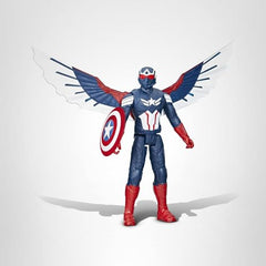 Marvel Captain America epic battle pose invites kids to recreate movie-style showdowns
