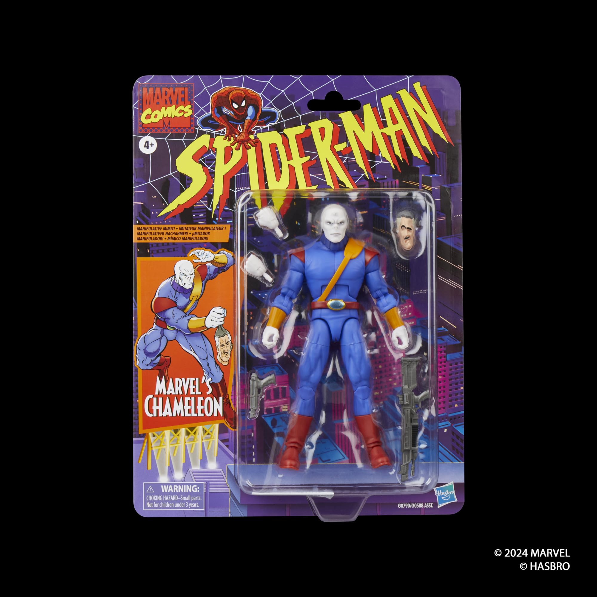 Marvel's Chameleon with 20+ articulation for dynamic poses