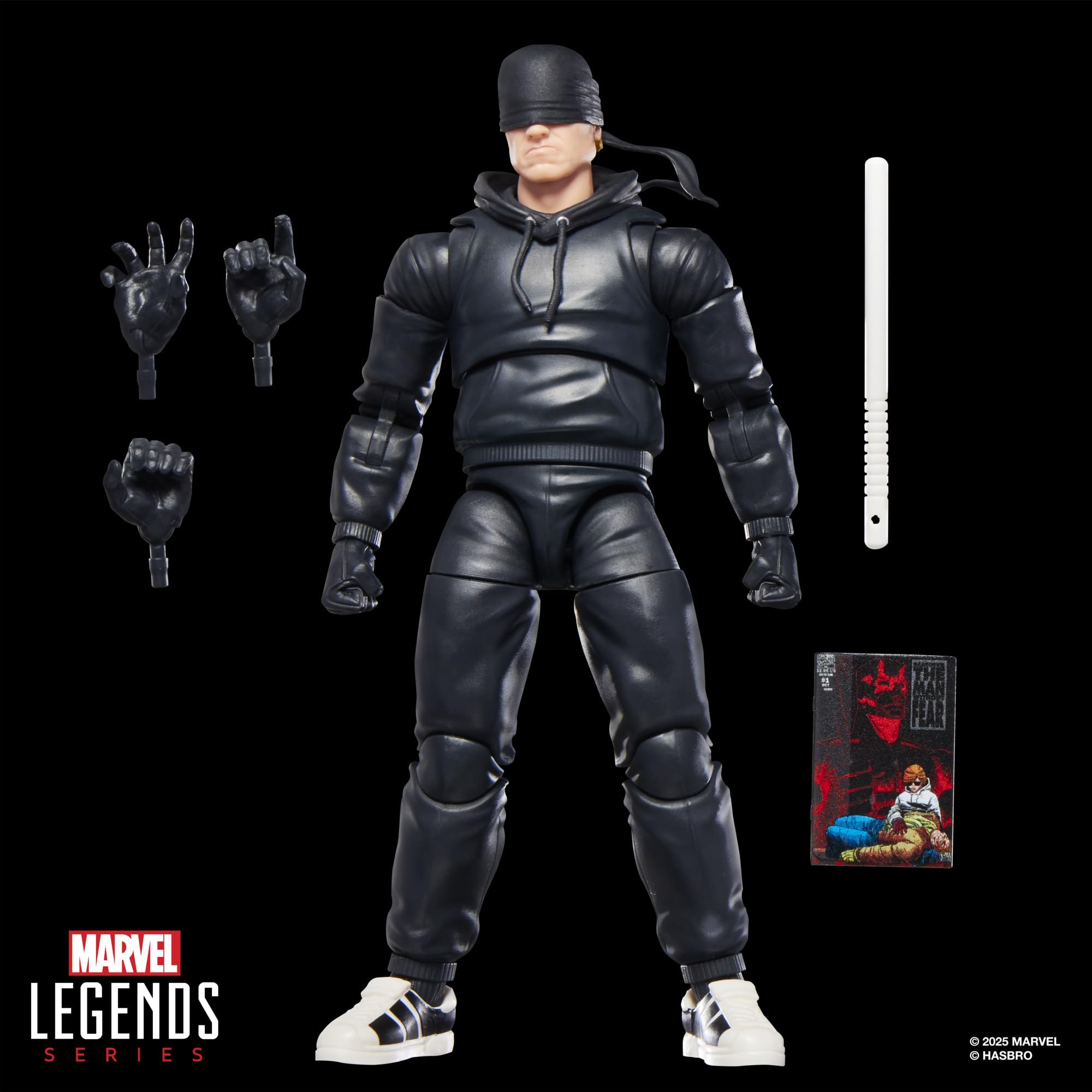 MARVEL CLASSIC Daredevil figure articulation for flexible posing