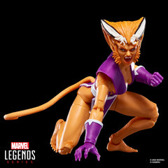 MARVEL CLASSIC Feral dynamic pose on shelf demonstrates display versatility
